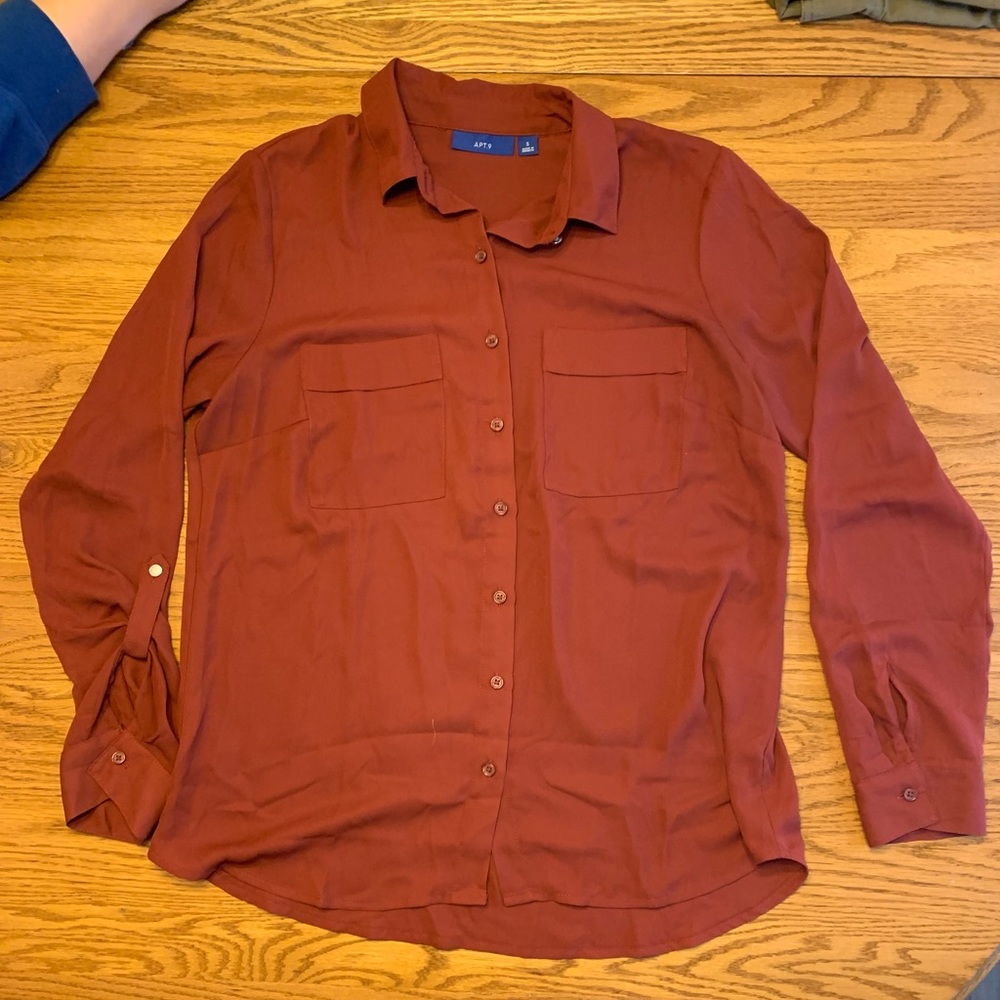 Maron blouse